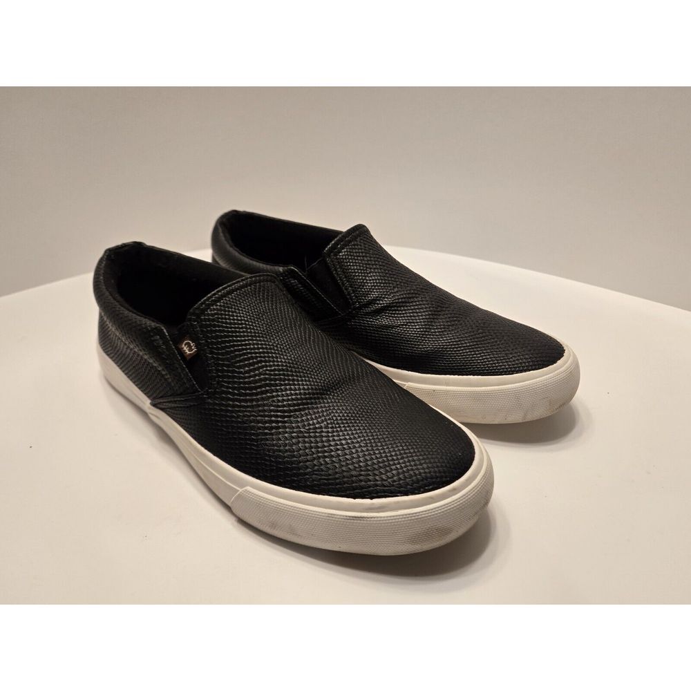 Lamo Piper Slip-On Shoes Womens Size 8 Black‎ Perforated Casual